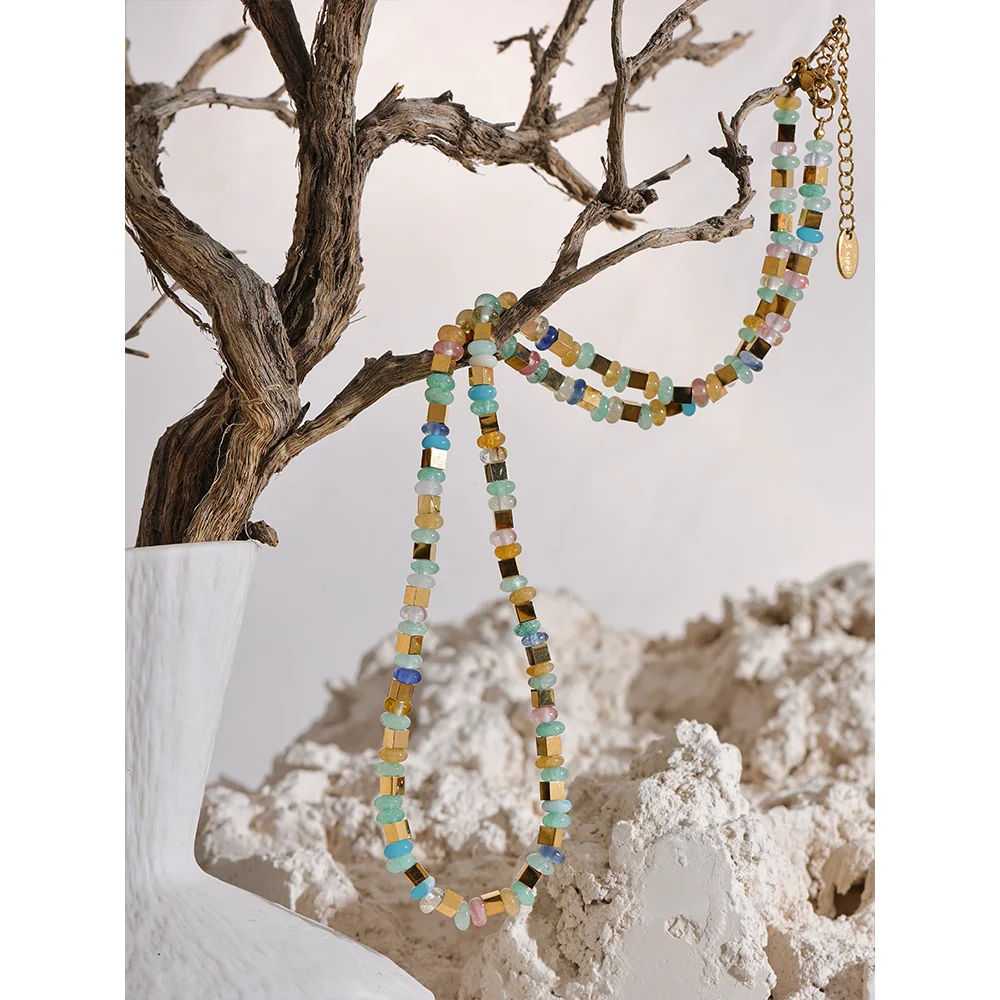 Chromatic Vibe Necklace - Cardi Bella