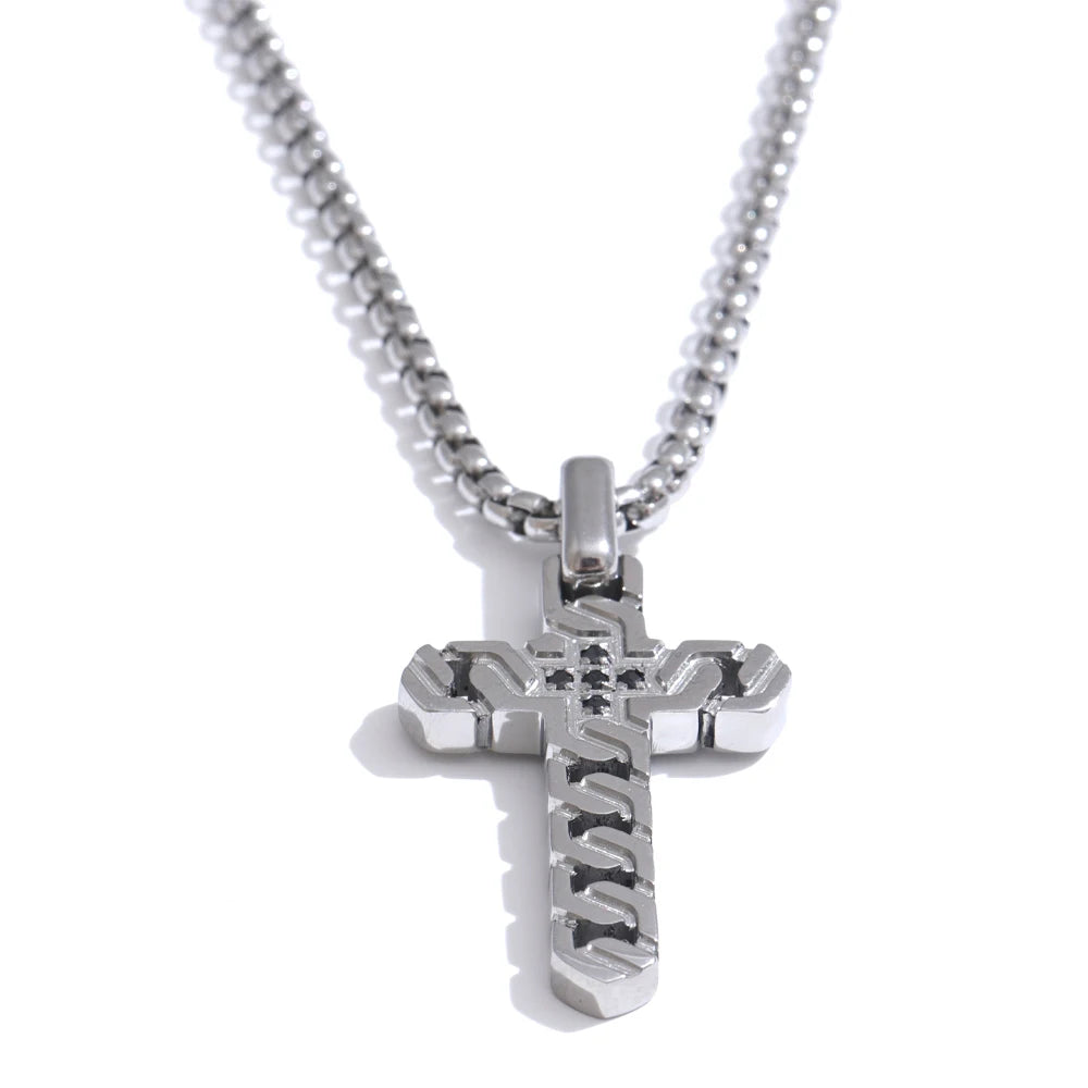 Faith & Strength Cross Necklace Collection - Cardi Bella