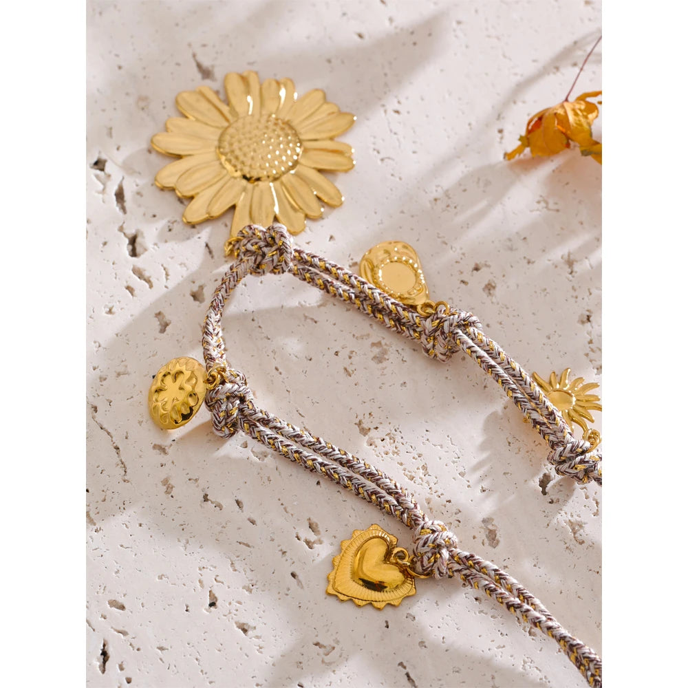 Flor Del Sol Necklace - Cardi Bella