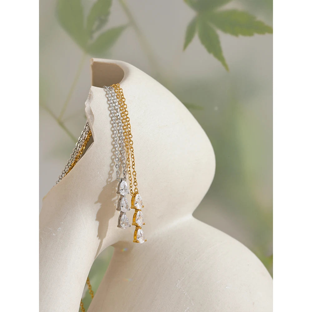 Alma Trio Necklace - Cardi Bella