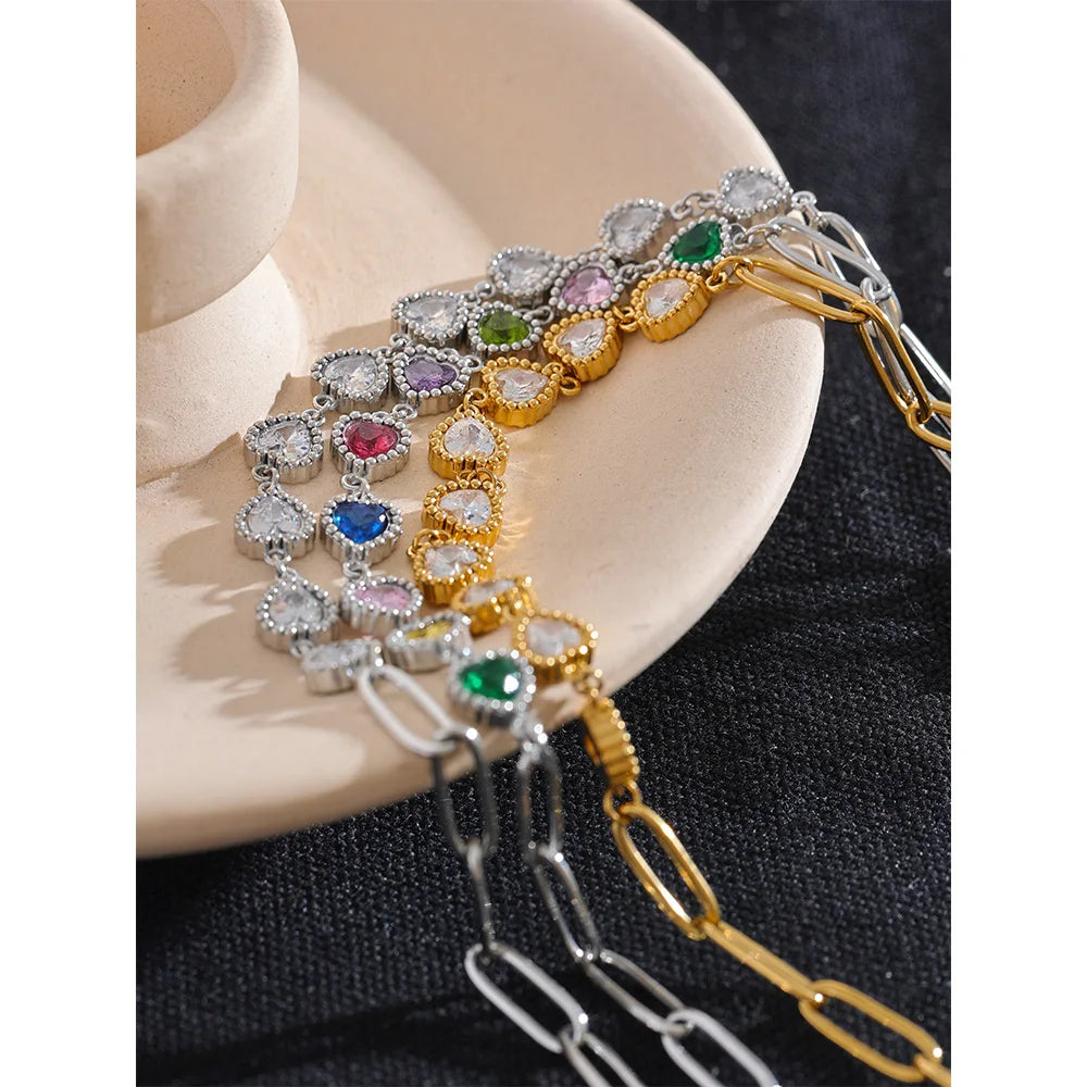 Corazón Encantado Necklace - Cardi Bella