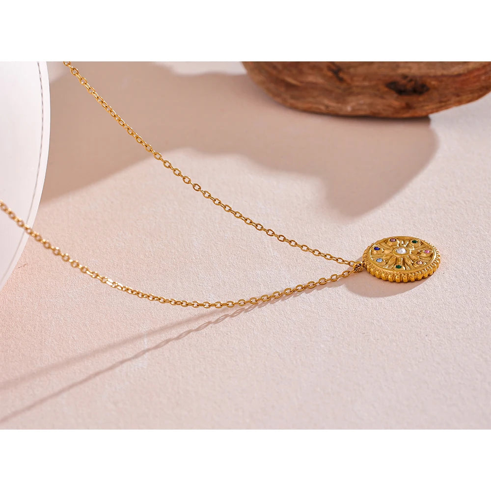 Sol de Vida Necklace - Cardi Bella