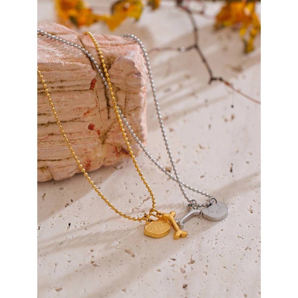 Pawfect Charm Necklace - Cardi Bella