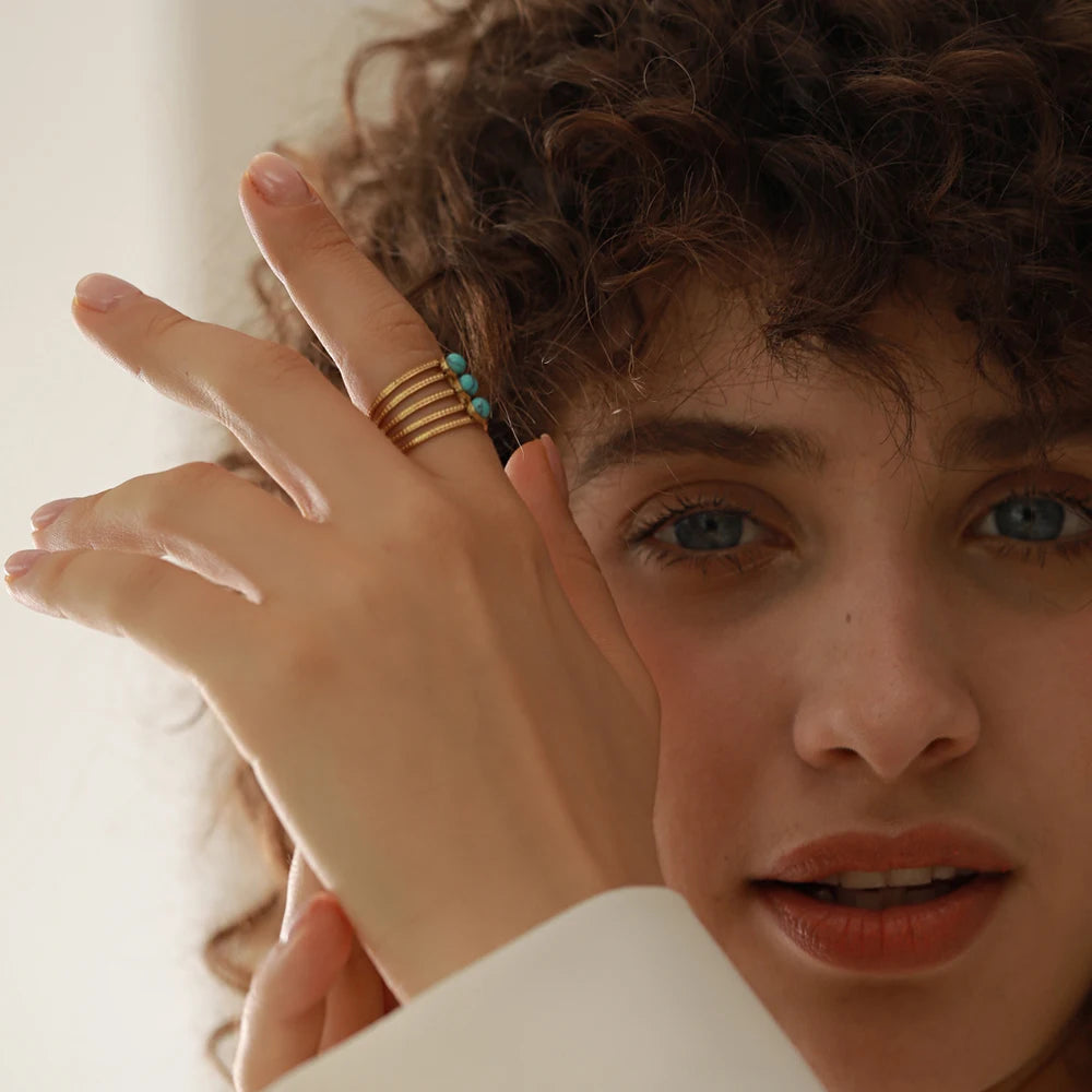 Aqua Serenata Ring