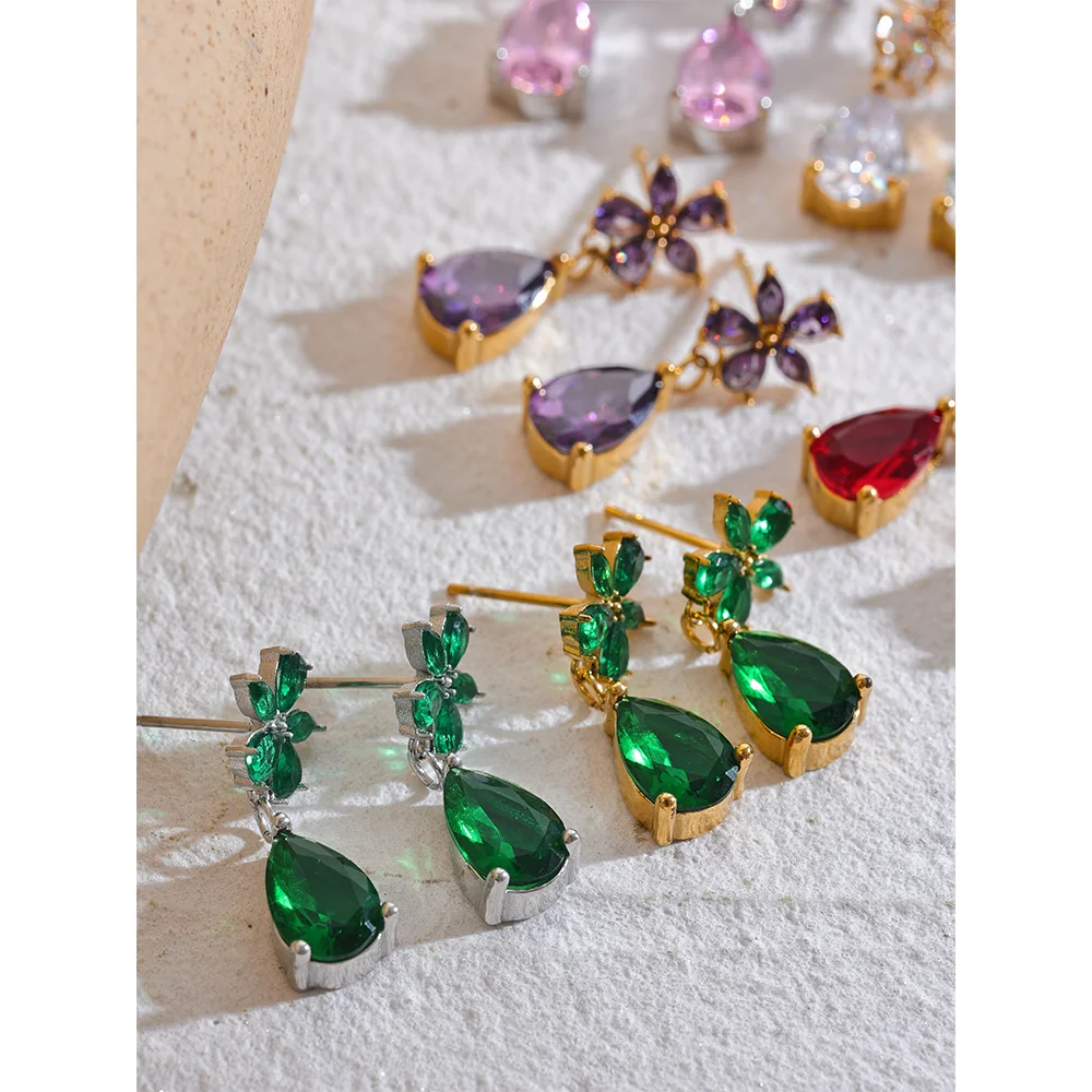 Orquídea Divina Earrings - Cardi Bella