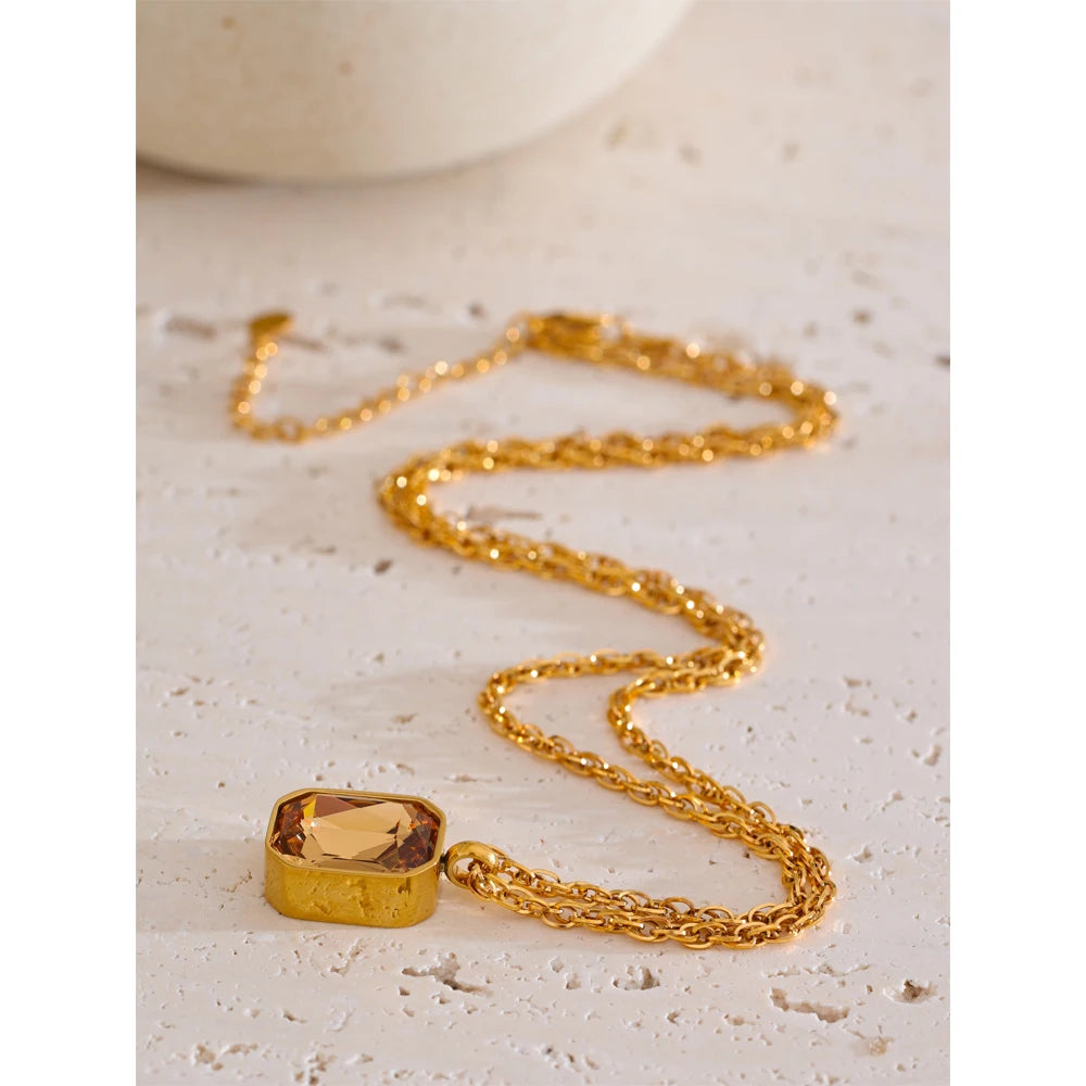 Luz de Oro Necklace - Cardi Bella