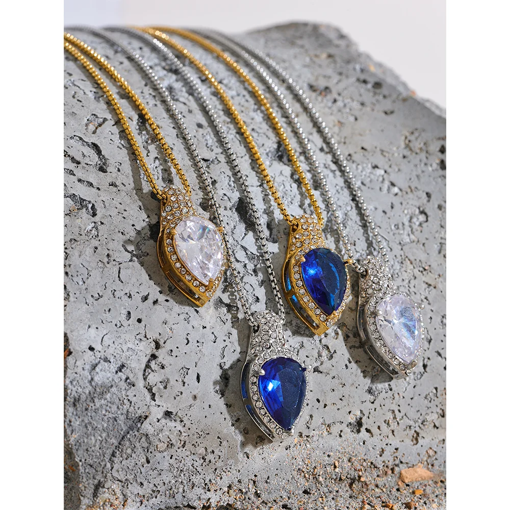 Lacrima Luminosa Necklace - Cardi Bella