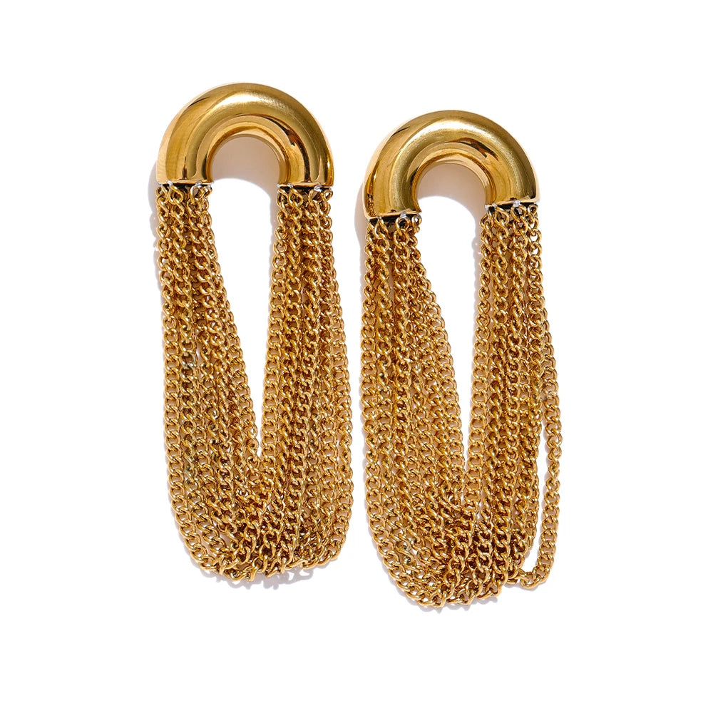 Encadenadas Earrings - Cardi Bella