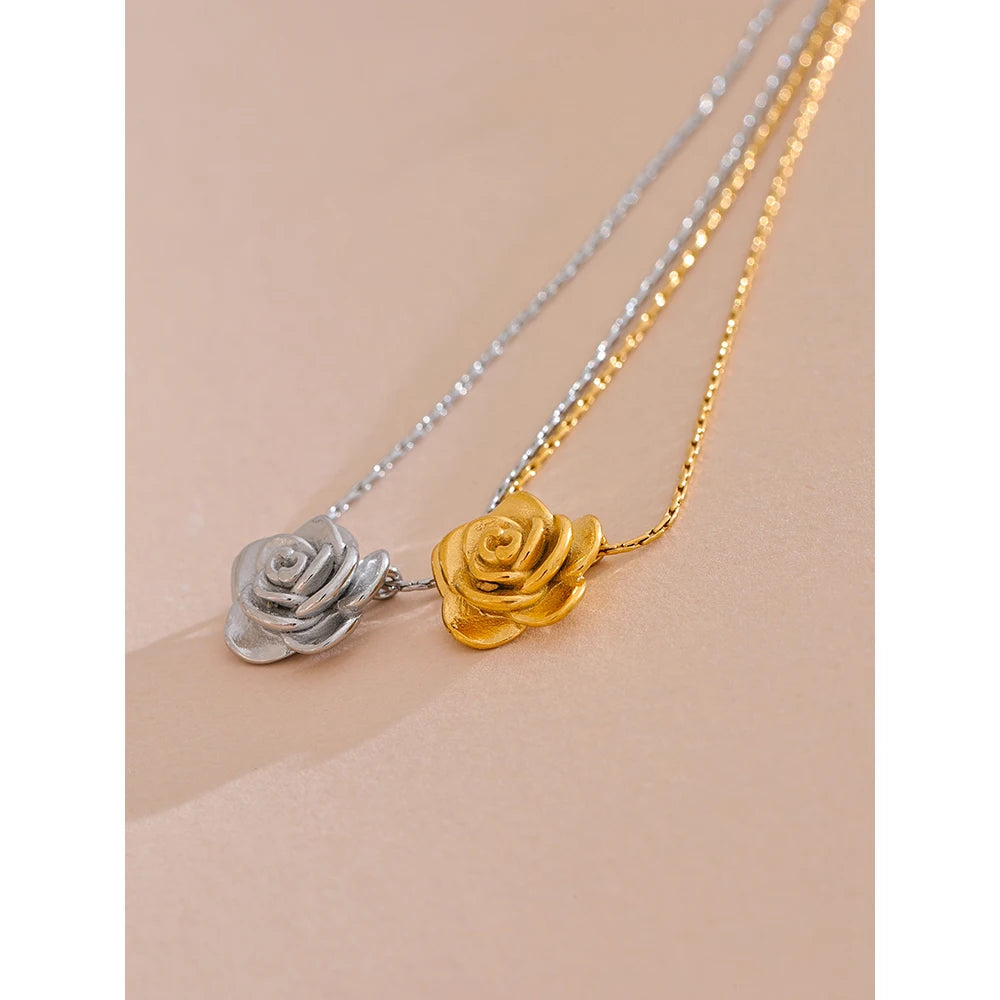 Bella's Rose Pendant - Cardi Bella