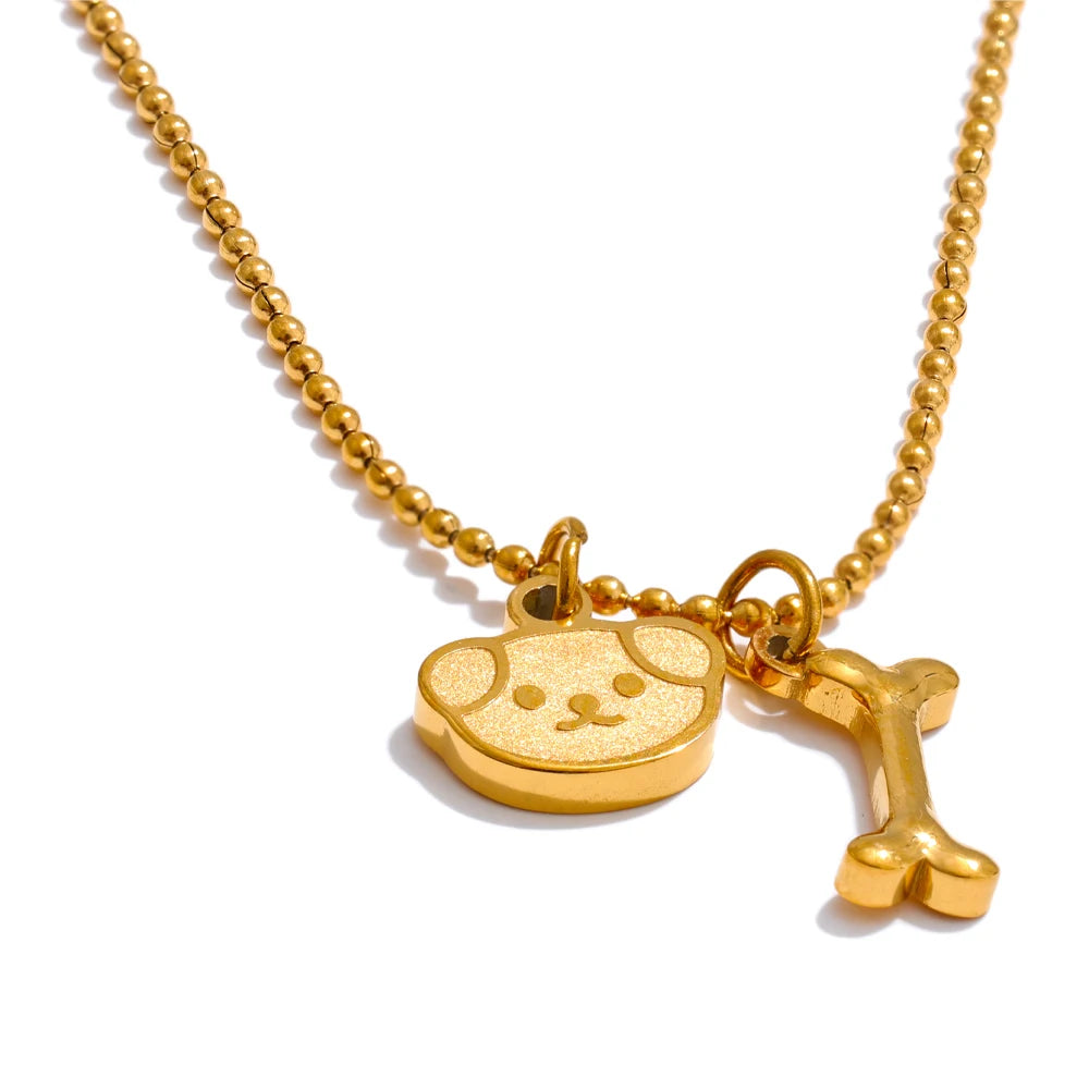 Pawfect Charm Necklace - Cardi Bella