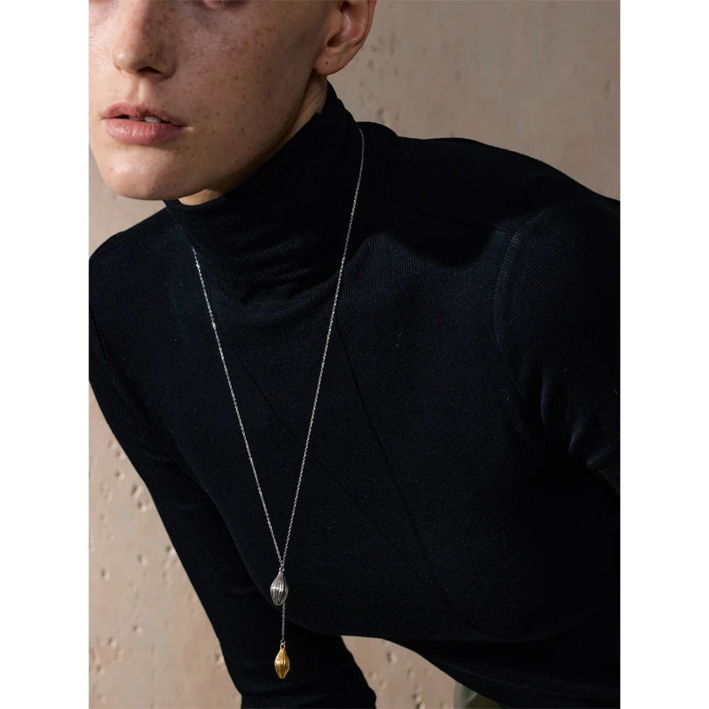Luna Drop Necklace - Cardi Bella