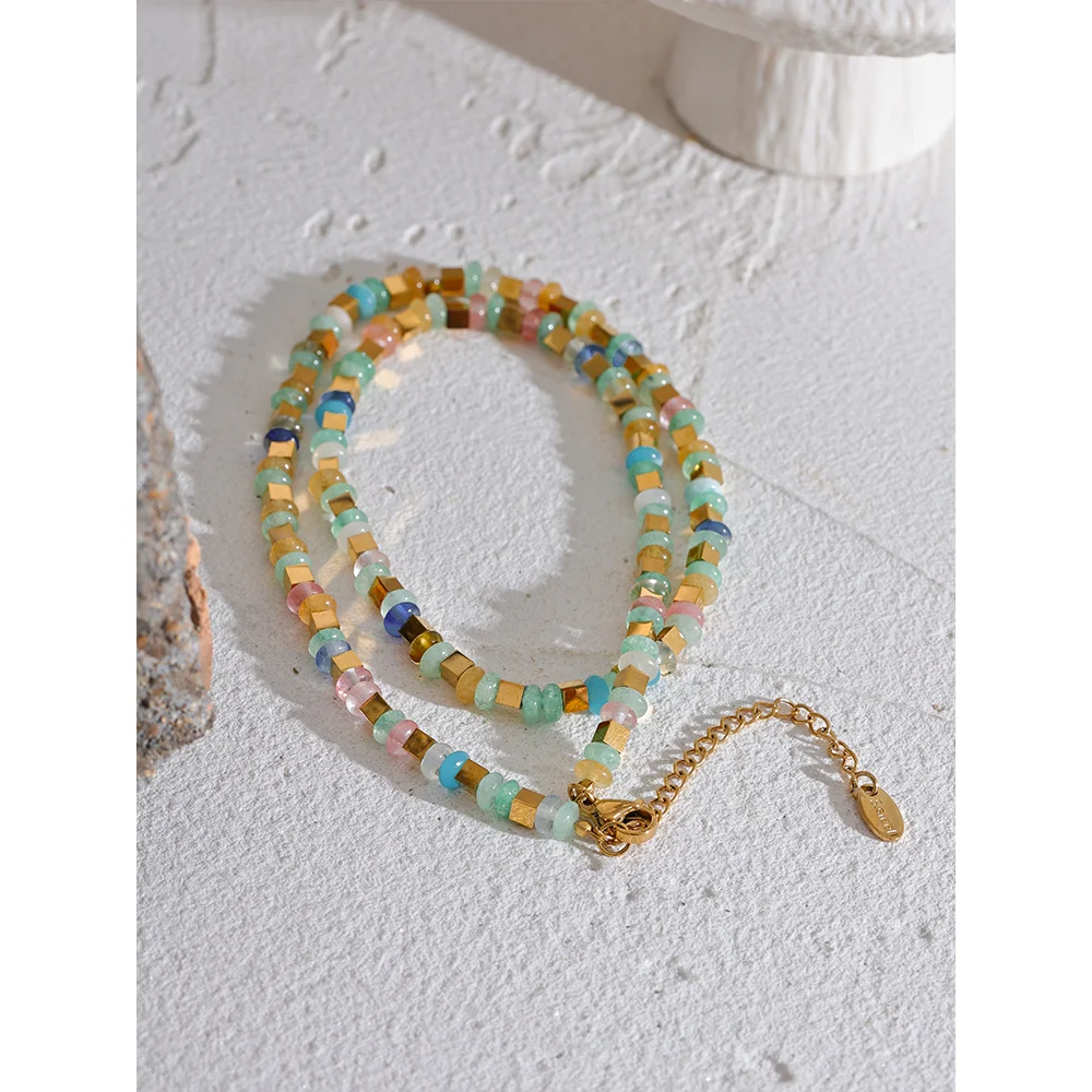Chromatic Vibe Necklace - Cardi Bella