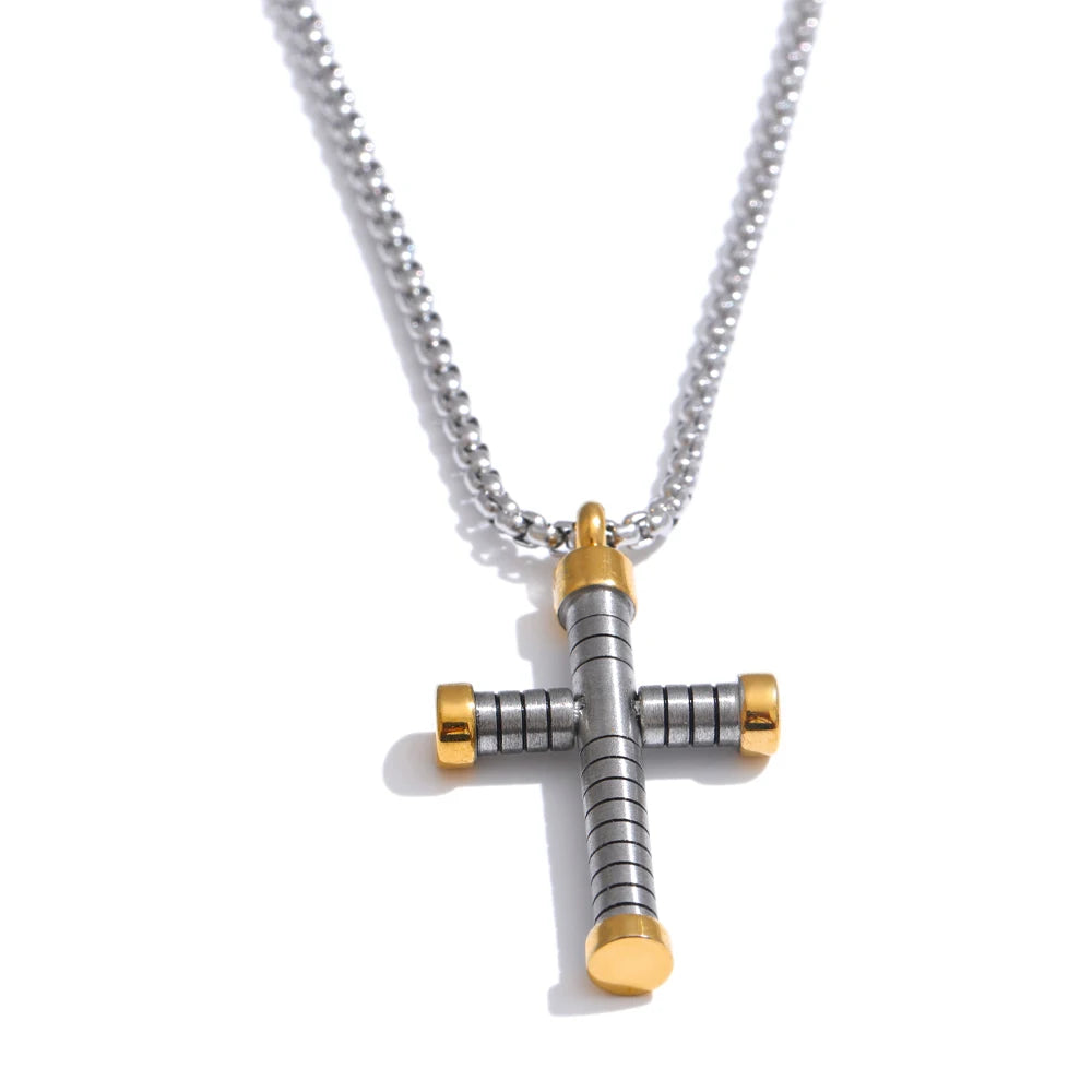 Faith & Strength Cross Necklace Collection - Cardi Bella