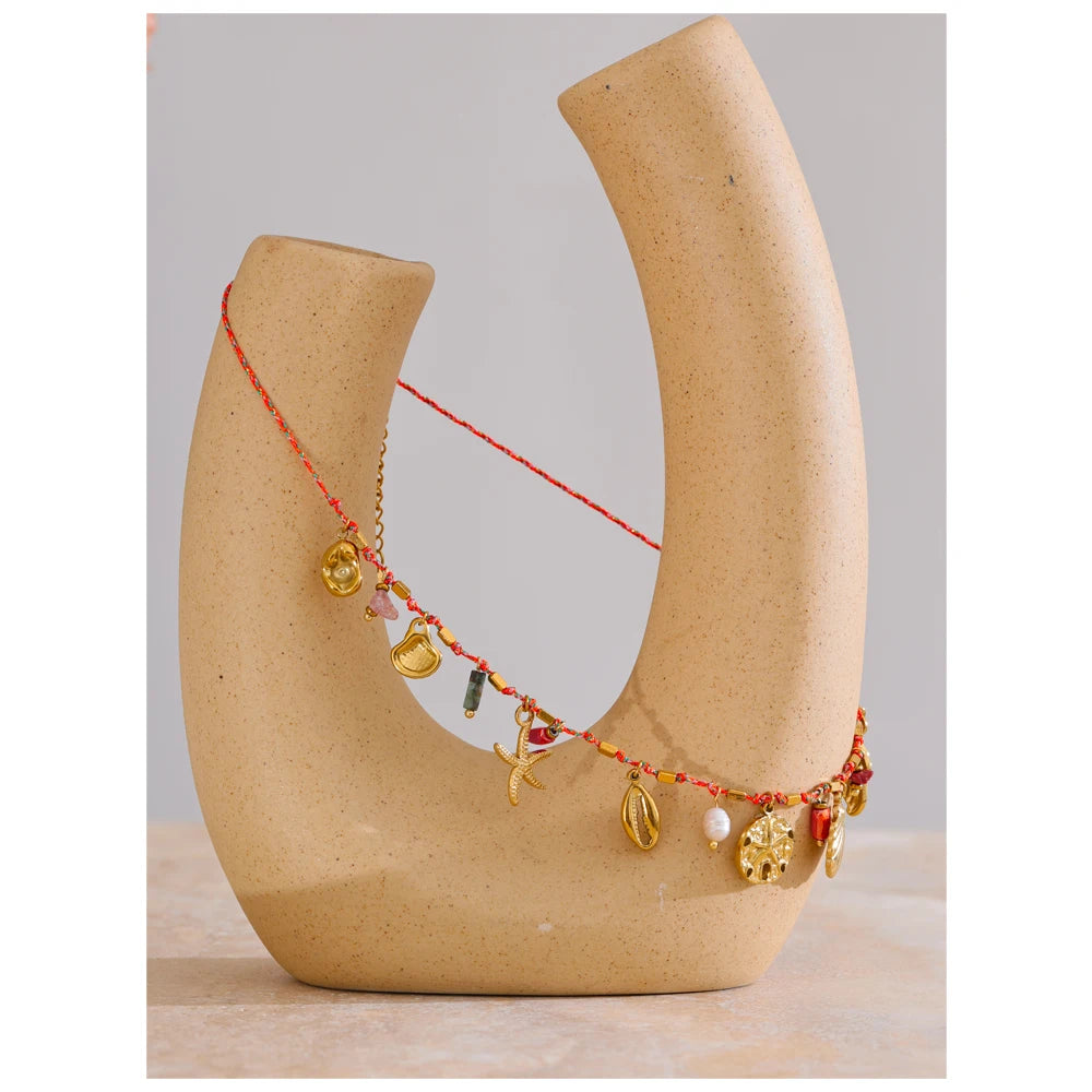 Seaside Treasures Necklace - Cardi Bella