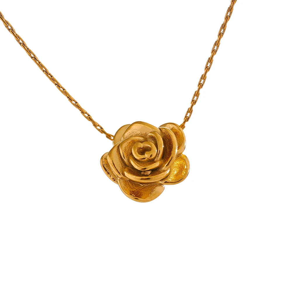 Bella's Rose Pendant - Cardi Bella