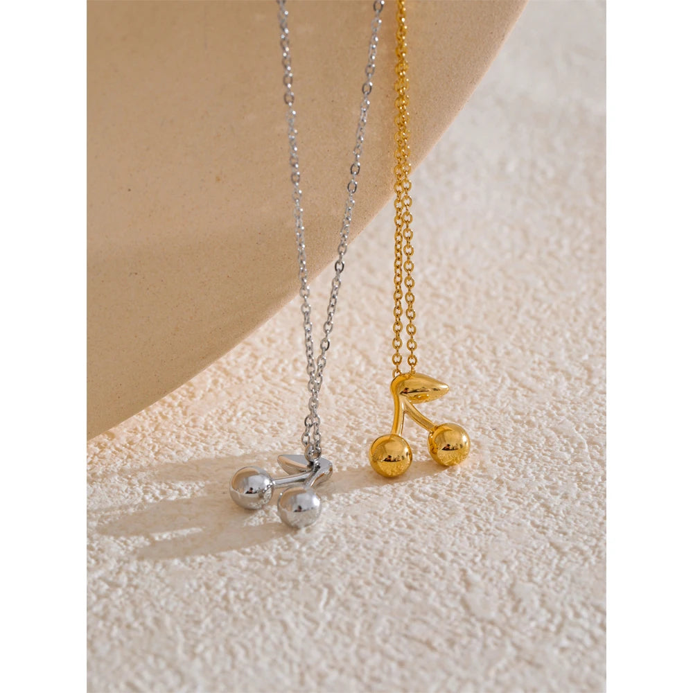 Cherry Bomb Necklace - Cardi Bella