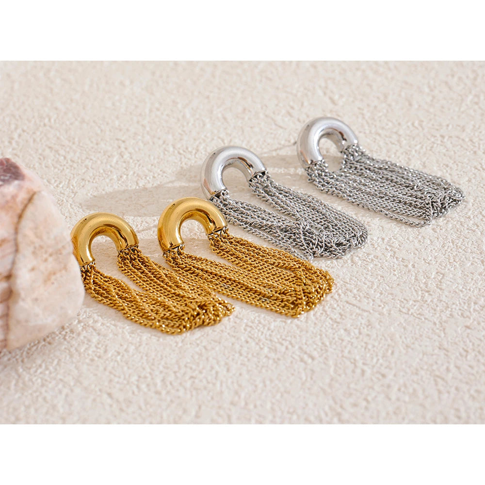 Encadenadas Earrings - Cardi Bella