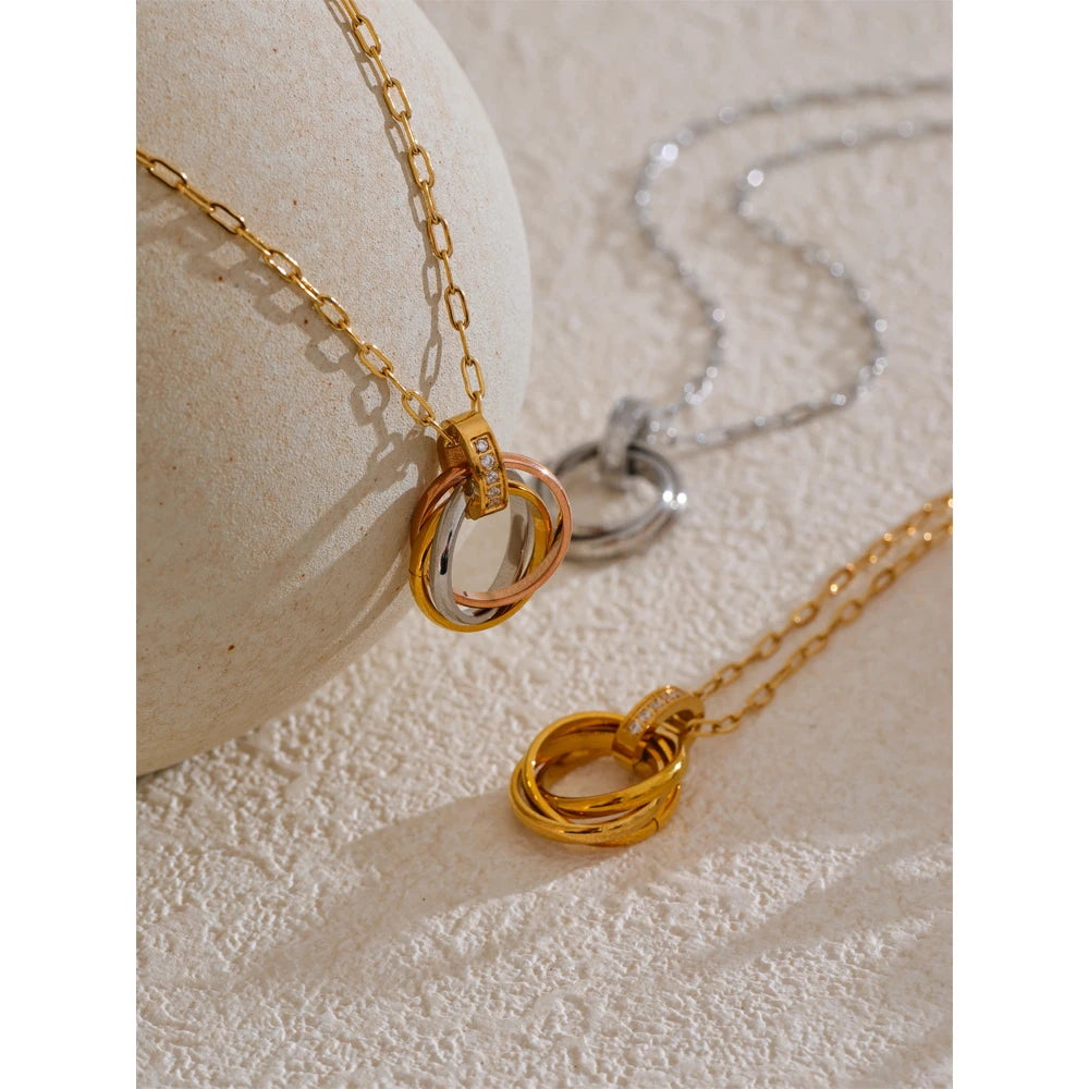 Trinity Linx Necklace - Cardi Bella