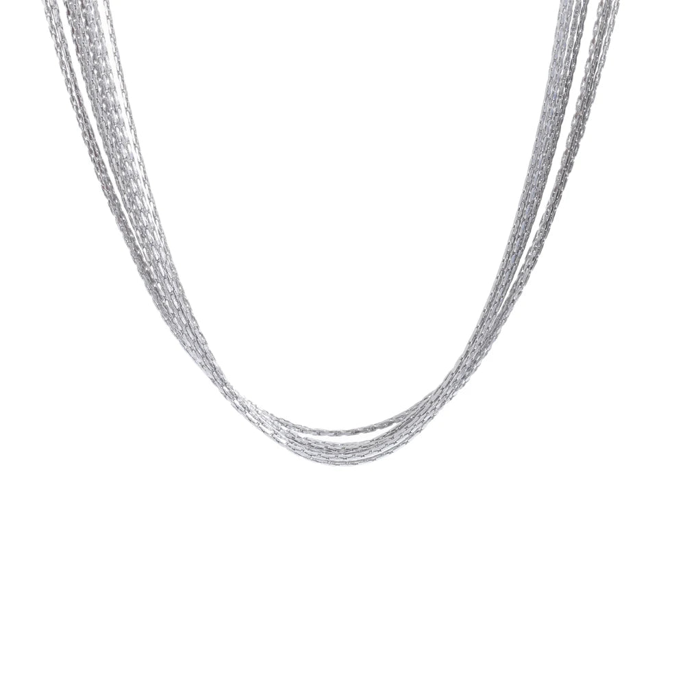 Golden Cascade Choker - Cardi Bella