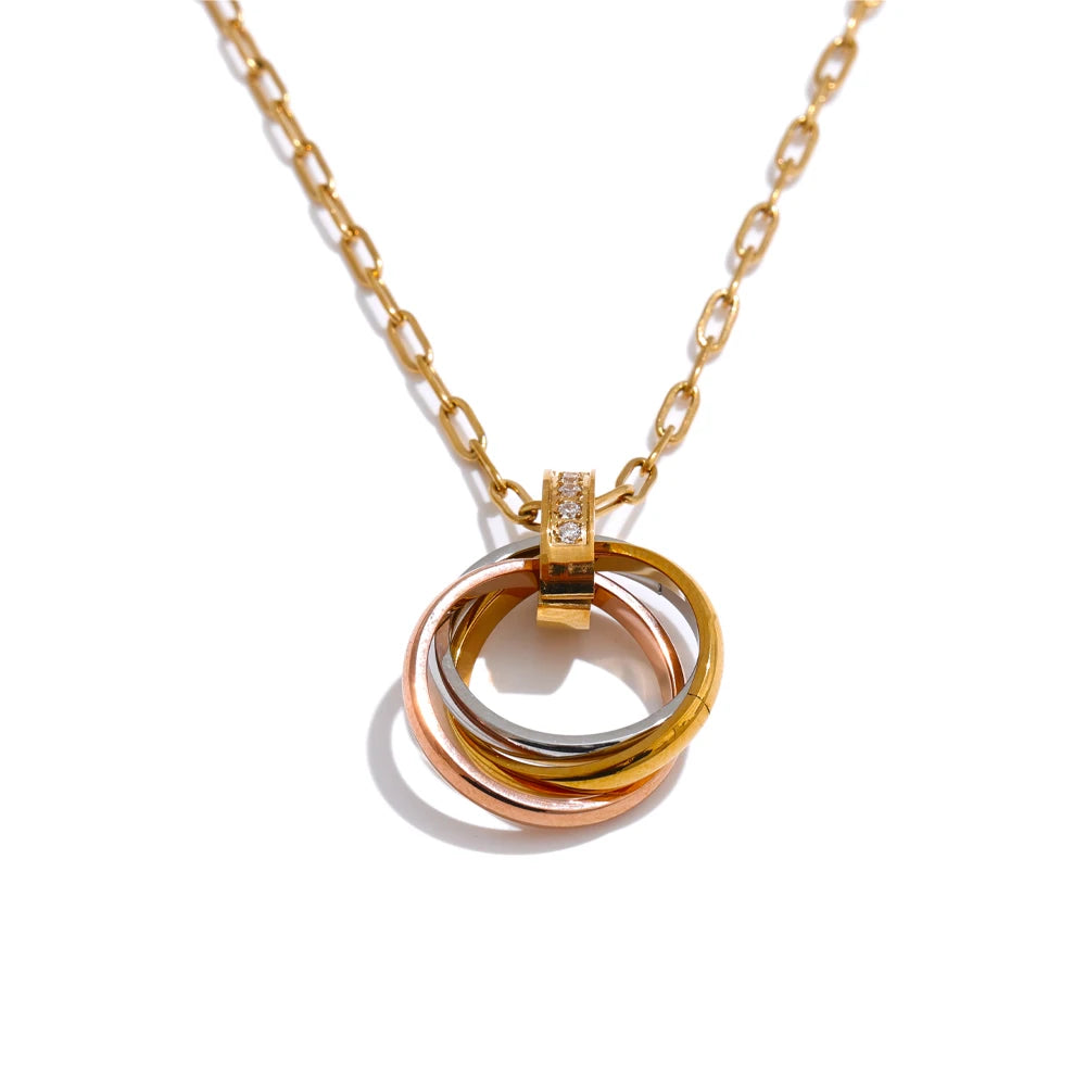 Trinity Linx Necklace - Cardi Bella