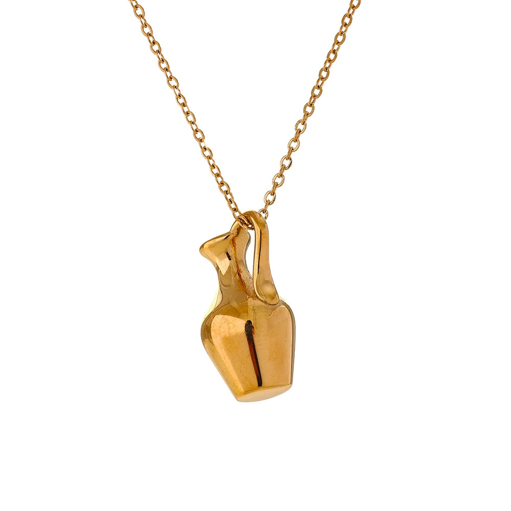The Gilded Pour Pendant - Cardi Bella