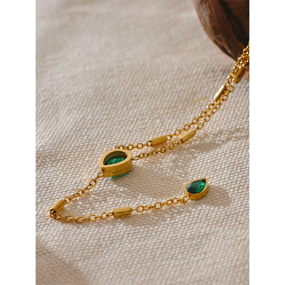 Luce Pavé Necklace - Cardi Bella
