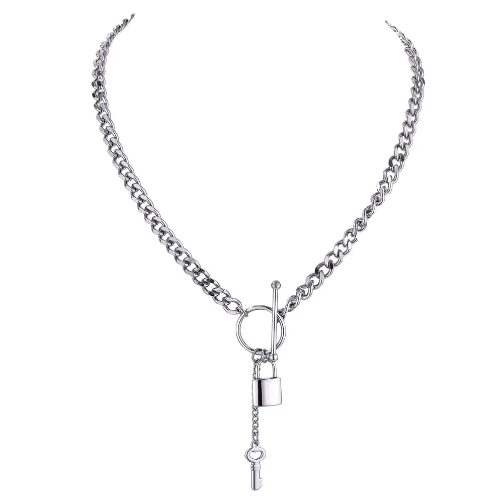 Locked-In Necklace - Cardi Bella
