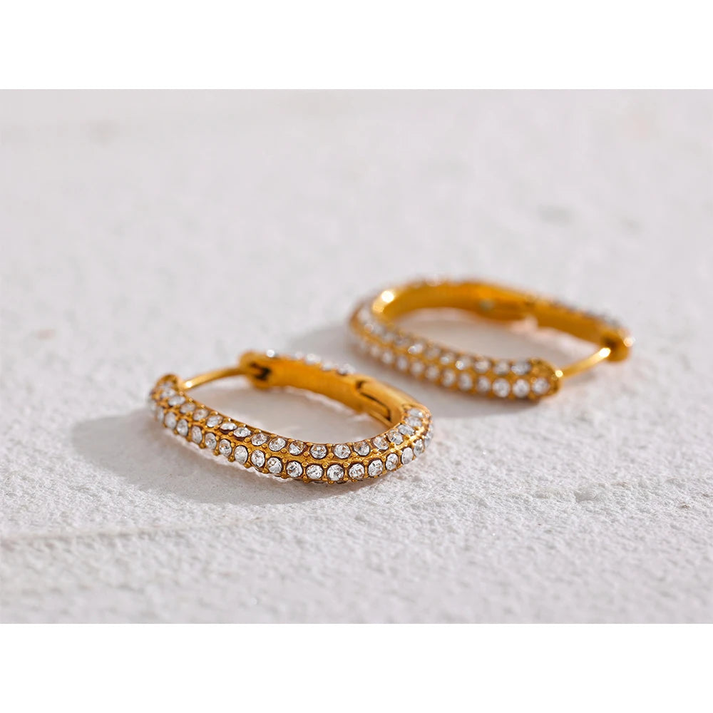 Luzia Oval Hoops - Cardi Bella
