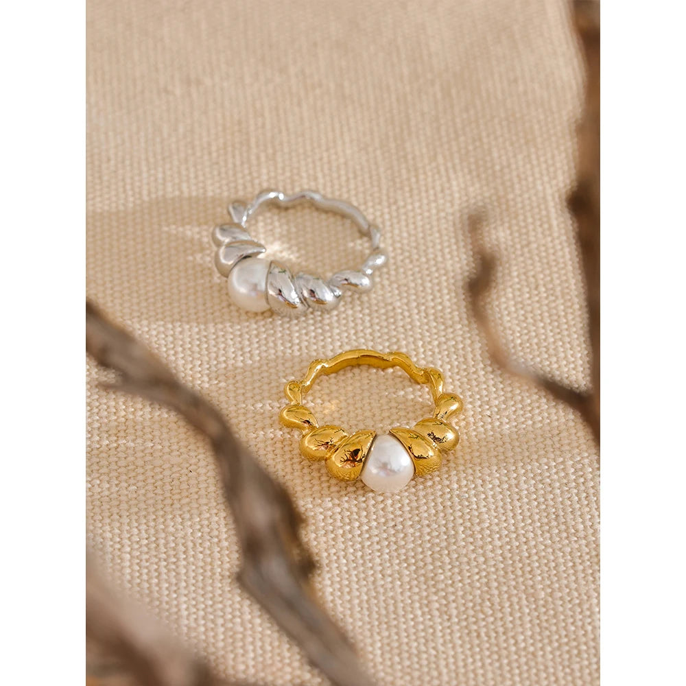 Oro Perla Ring