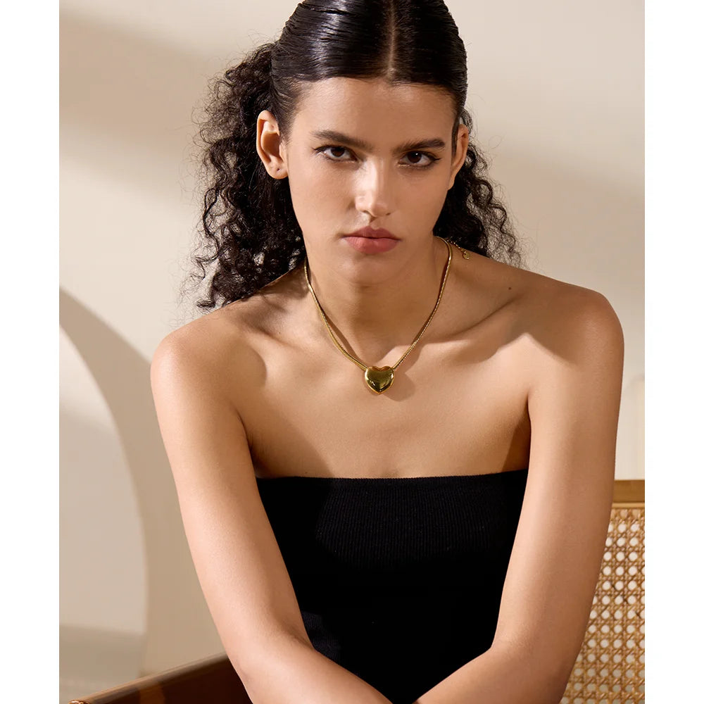 Rebel Charm Necklace - Cardi Bella