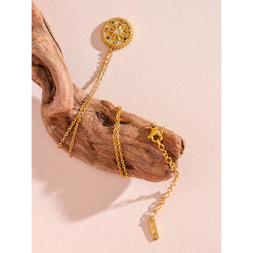 Sol de Vida Necklace - Cardi Bella