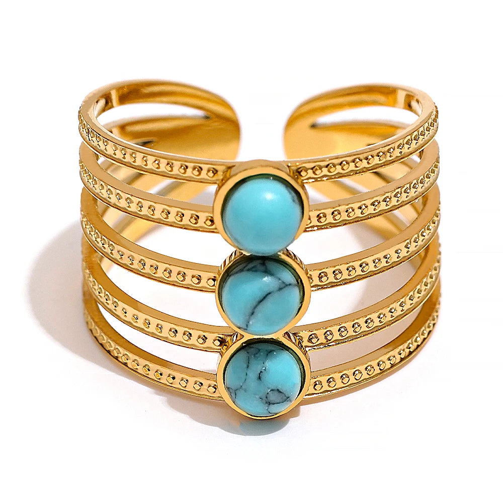 Aqua Serenata Ring