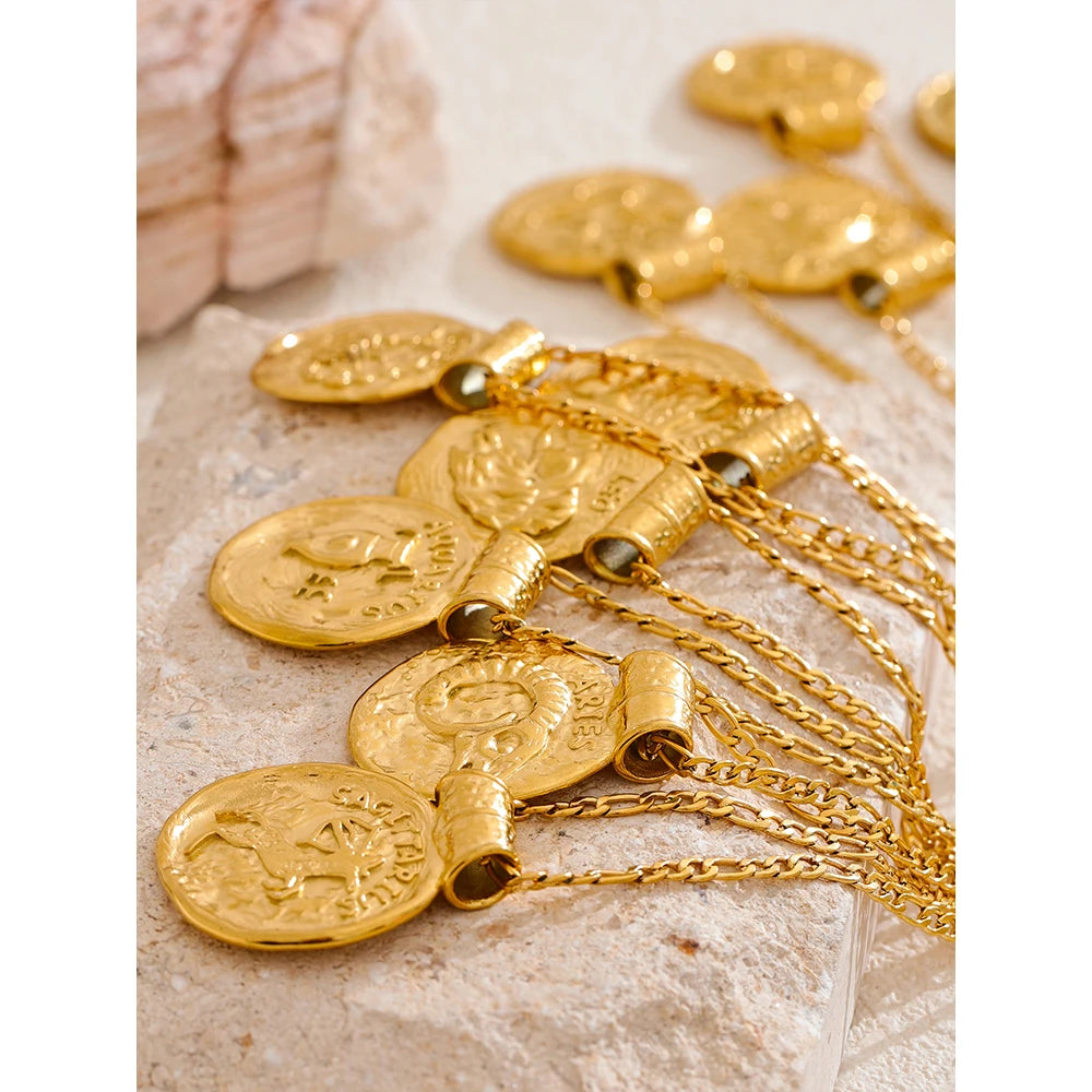 Constellation Pendant Necklace - Cardi Bella