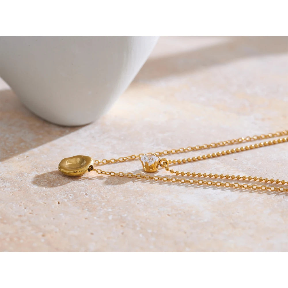 Áurea Serenidad Necklace - Cardi Bella