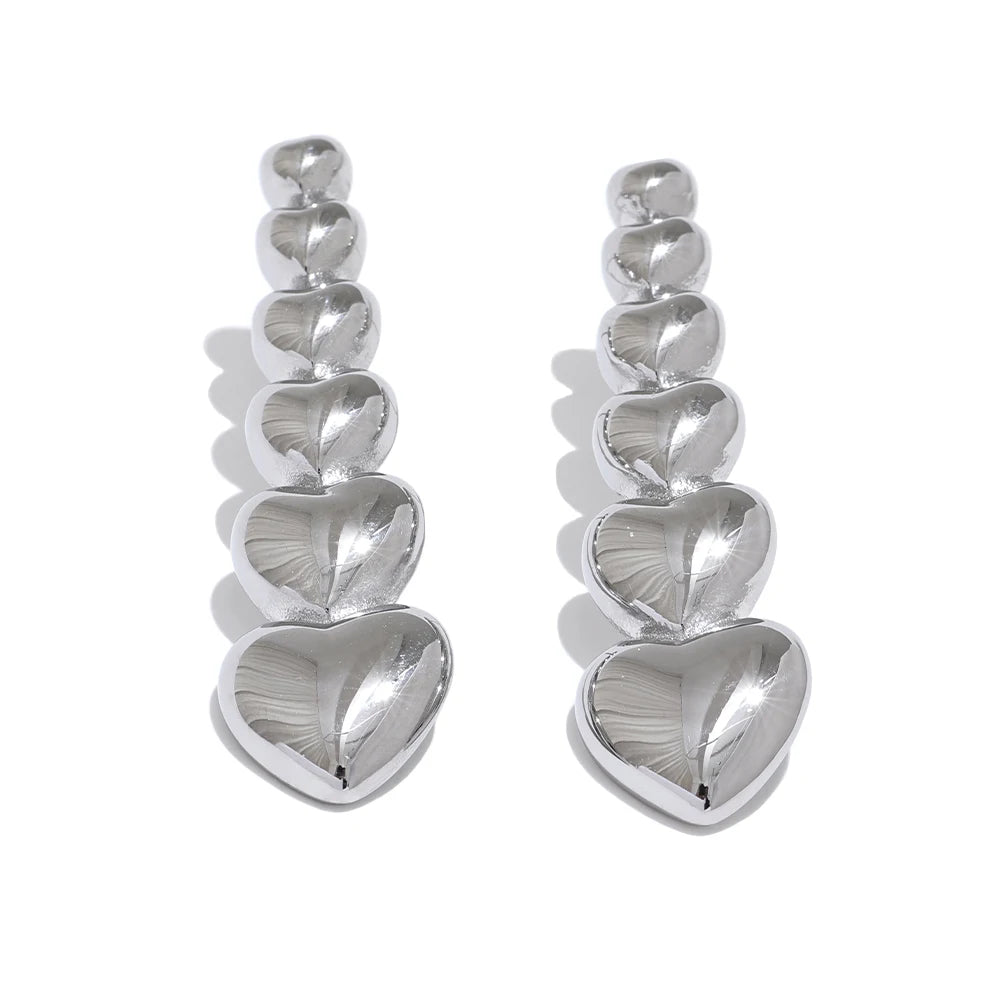 Corazón Infinity Earrings