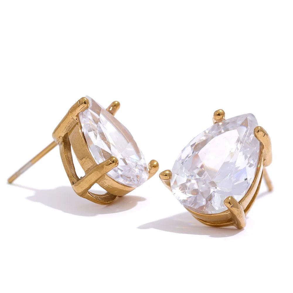 Lágrima Divina Studs - Cardi Bella