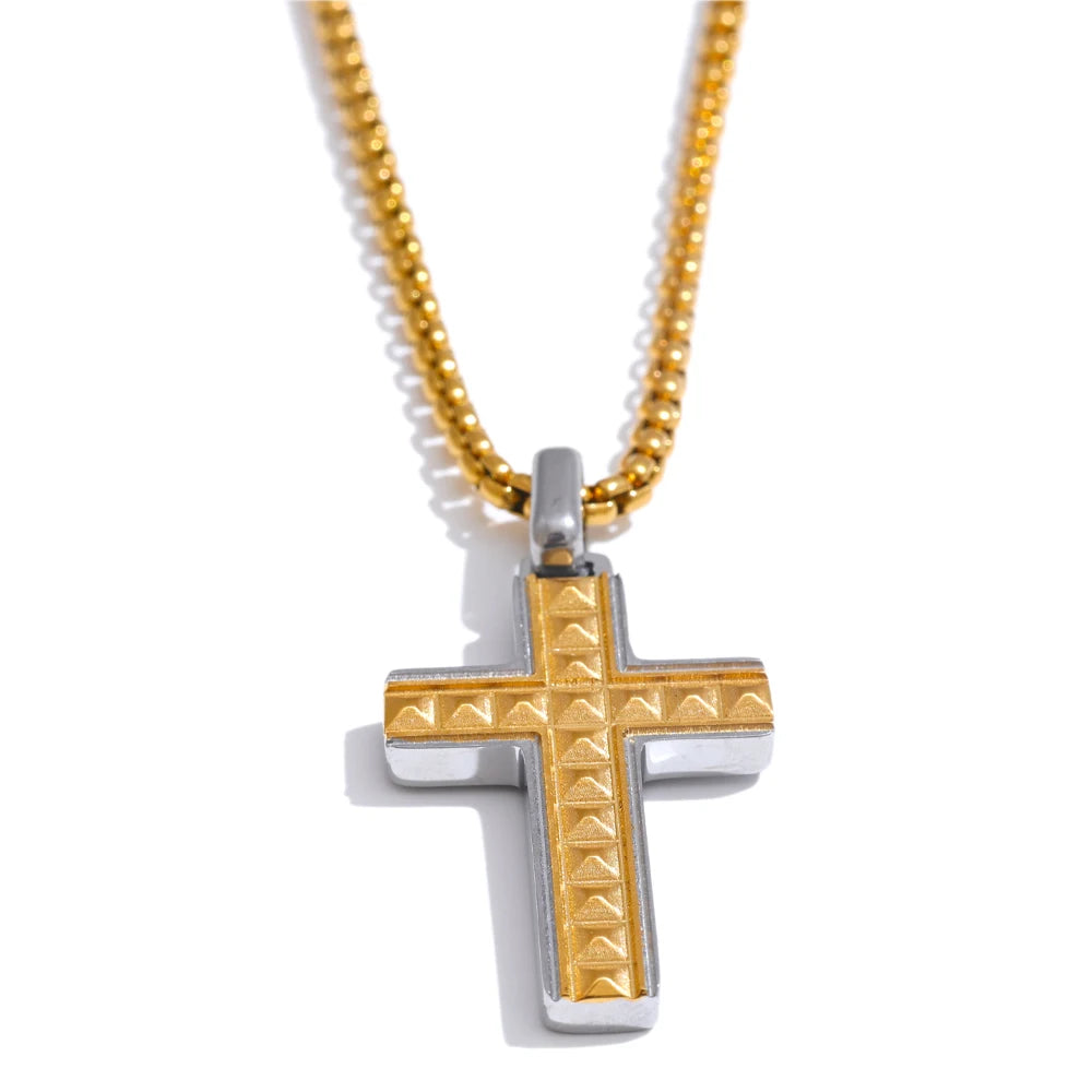 Faith & Strength Cross Necklace Collection - Cardi Bella