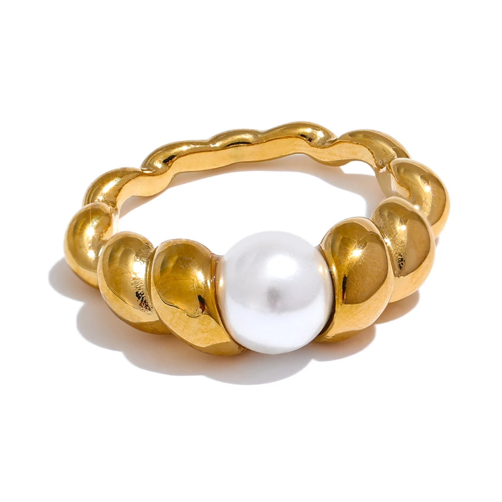 Oro Perla Ring