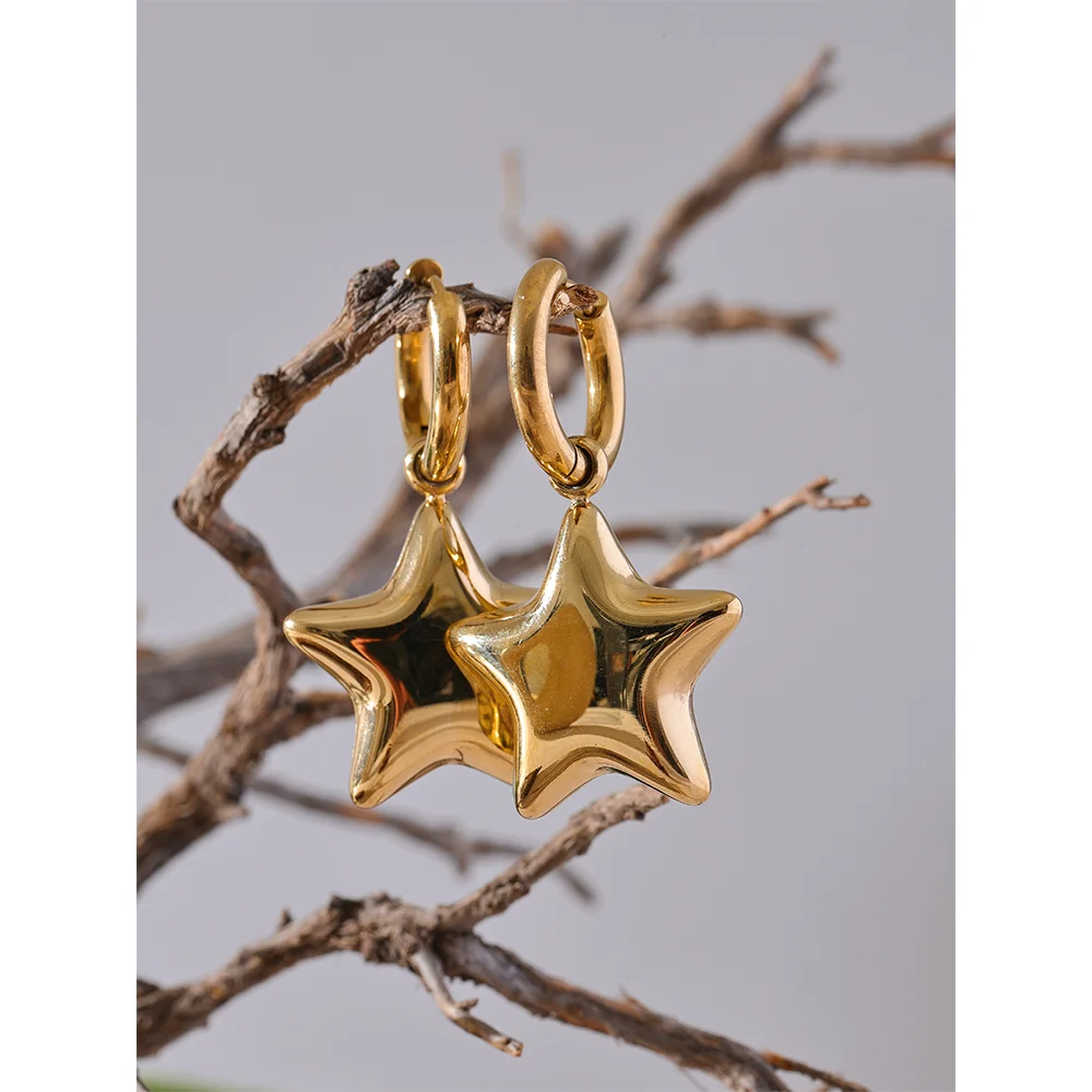 Estrella Brava Hoops - Cardi Bella