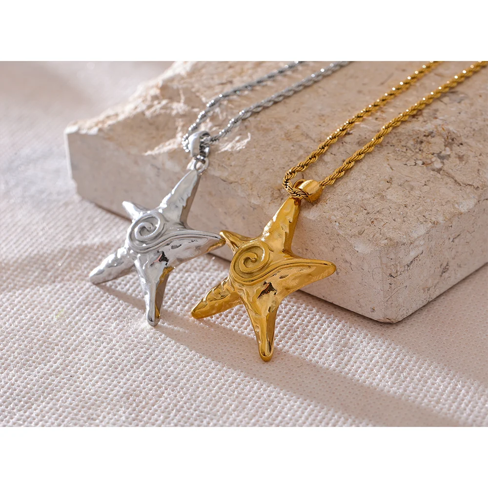 Beach Trip Star Fish Pendant - Cardi Bella