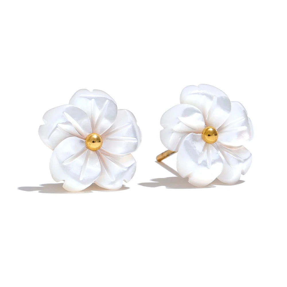 Fior di Mare Studs