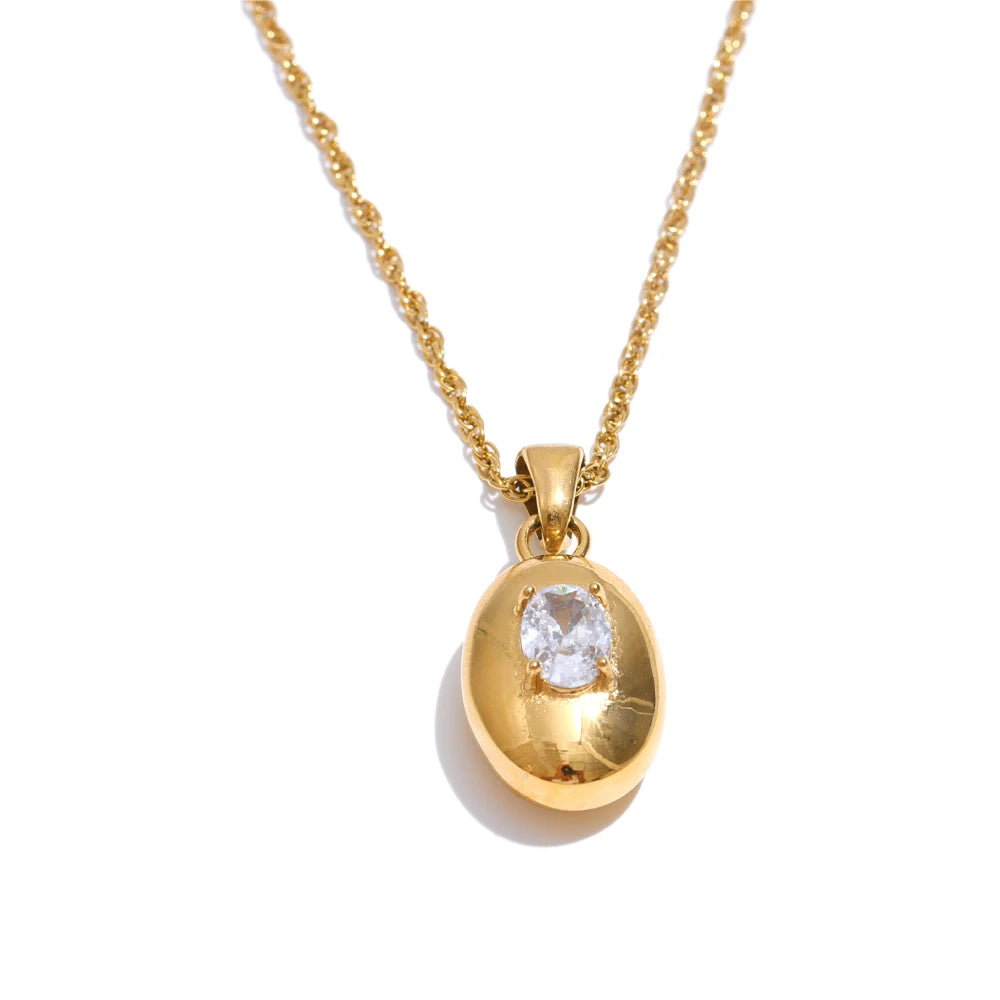 Dewdrop De Oro Necklace - Cardi Bella