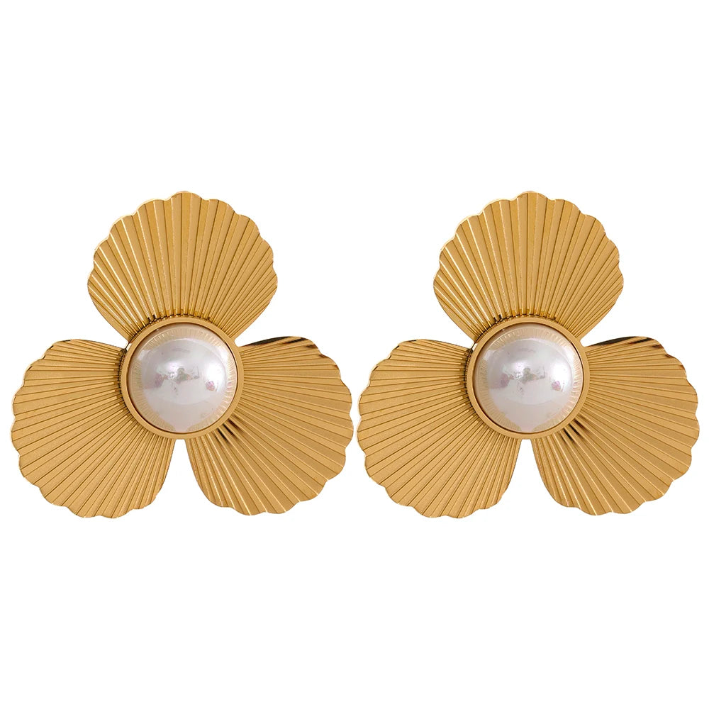 Florencia Pearl Studs