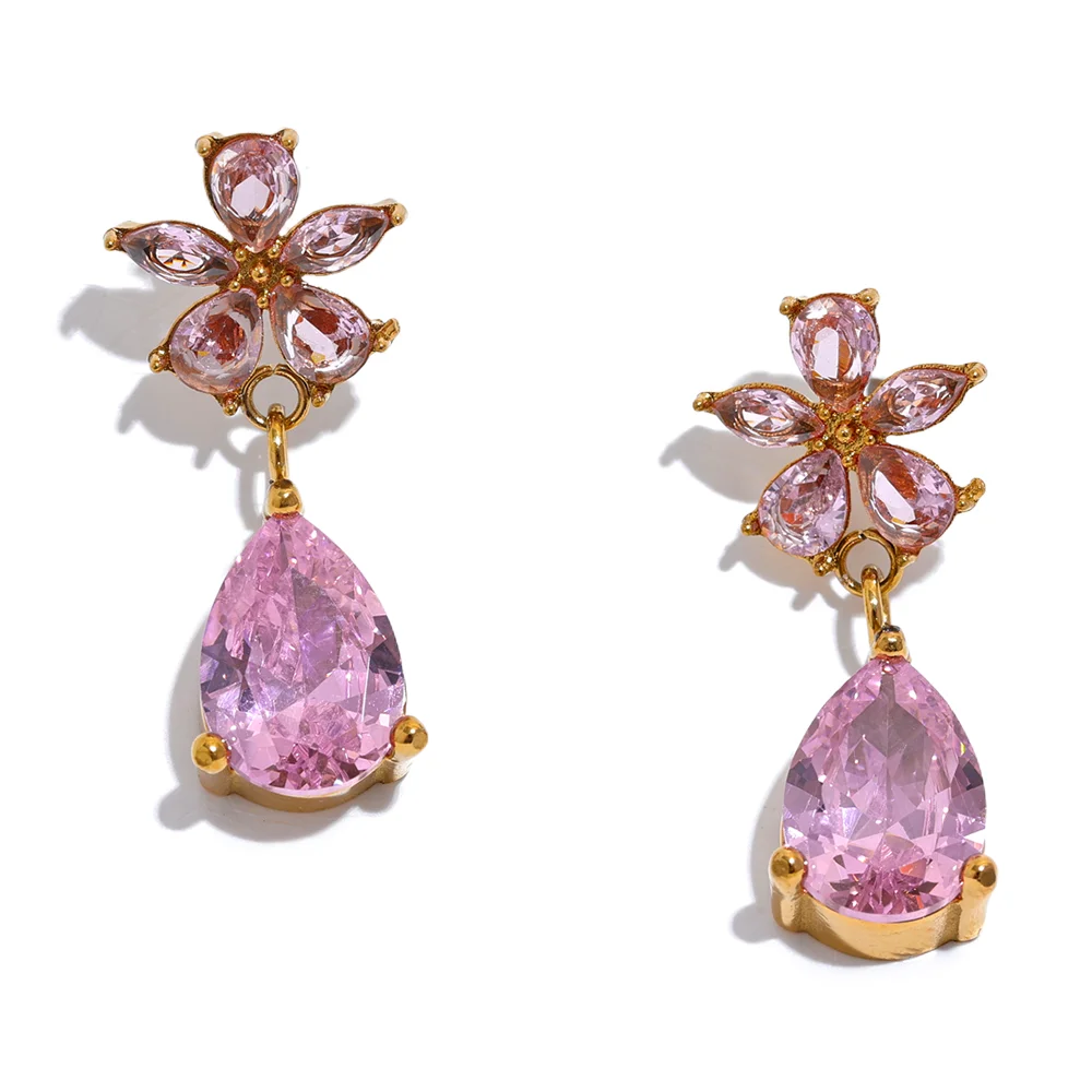Orquídea Divina Earrings - Cardi Bella