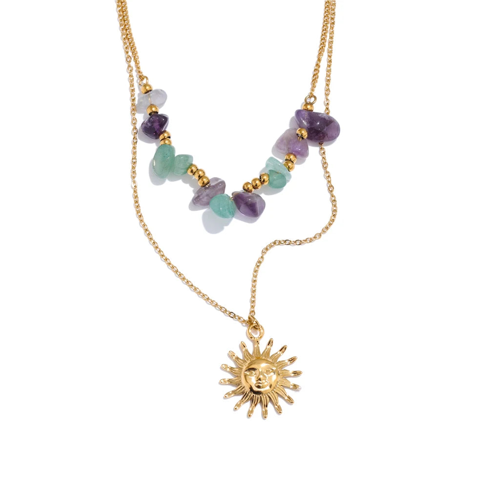 Solar Essence Necklace - Cardi Bella