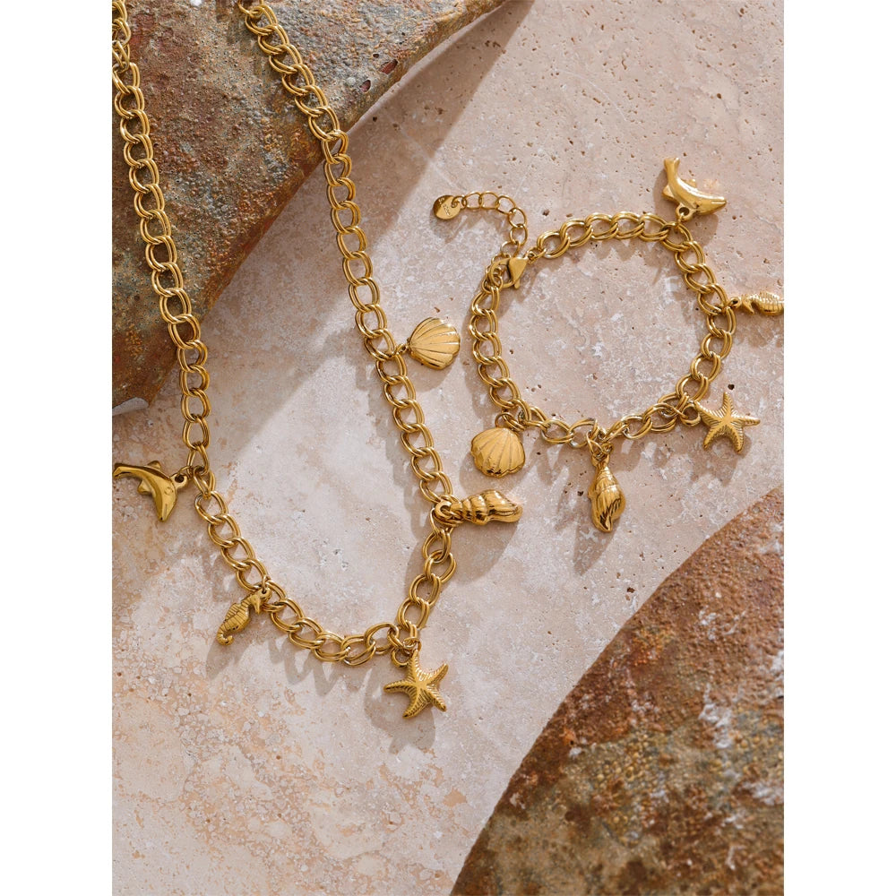Ocean Breeze Charm Set - Cardi Bella
