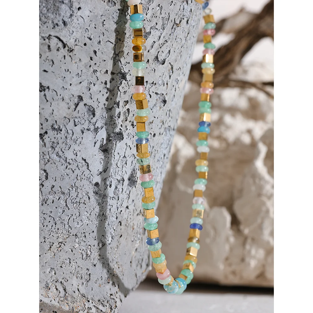 Chromatic Vibe Necklace - Cardi Bella
