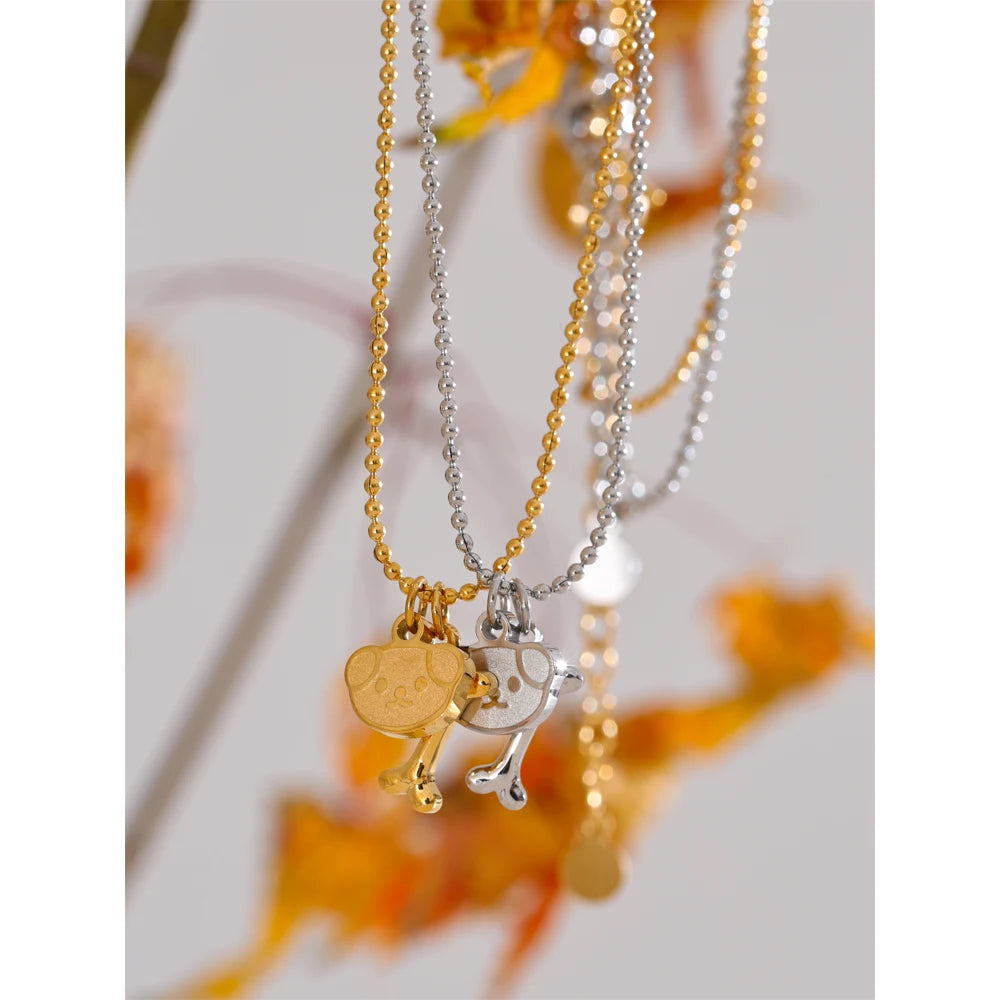 Pawfect Charm Necklace - Cardi Bella