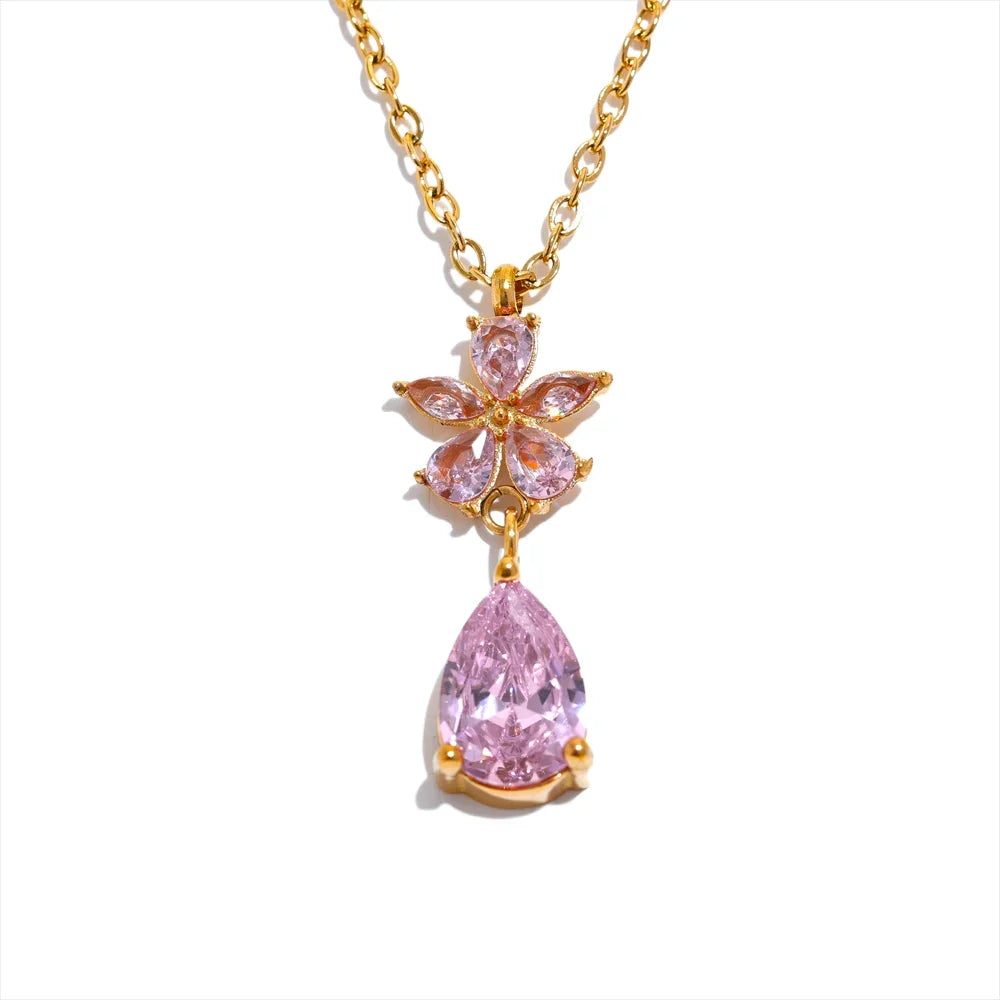 Flor del Cielo Necklace - Cardi Bella