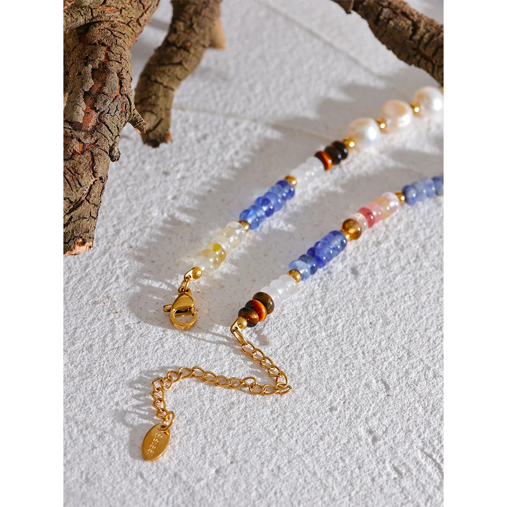 Azure Tide Necklace - Cardi Bella